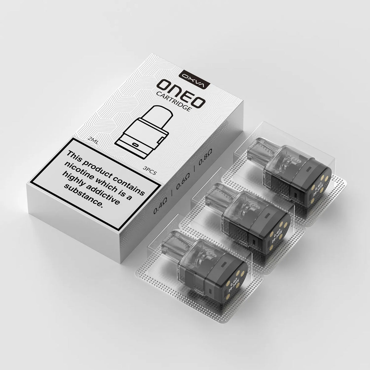 OXVA ONEO奥尼奥空倉（三入組）原廠正品，3.5ML大容量側注式空煙彈-順暢體驗，不燒焦-台灣現貨秒發