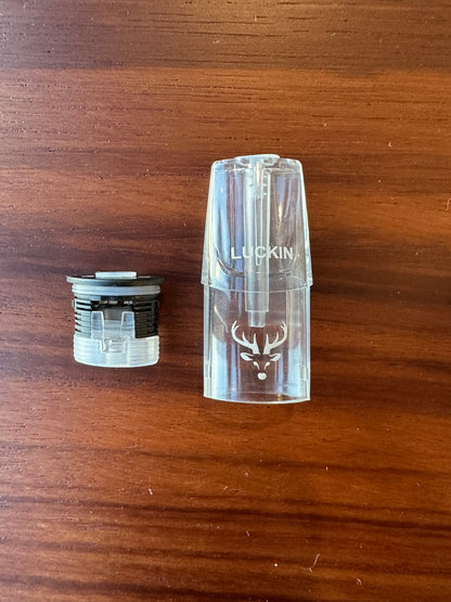 【幸運四彩發光空彈】 新品發光空煙彈 1.6ml 一代主機適配 綠紫黃紅四色發光 不漏油不飛油 煙霧綿柔穩定-台灣現貨秒發