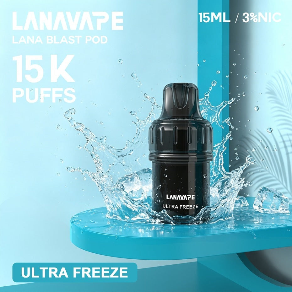 LANA 15000 換彈式電子煙｜直桿主機/煙彈單顆裝｜15000口大容量｜買三顆煙彈送一隻主機