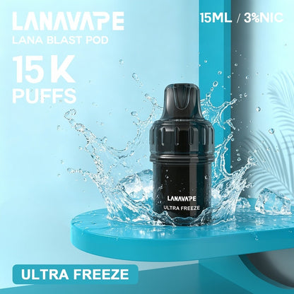 LANA 15000 換彈式電子煙｜直桿主機/煙彈單顆裝｜15000口大容量｜買三顆煙彈送一隻主機