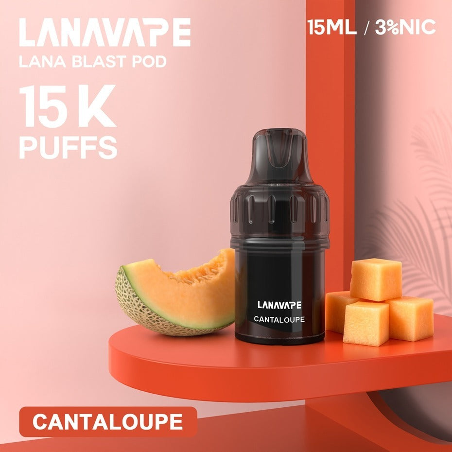 LANA 15000 換彈式電子煙｜直桿主機/煙彈單顆裝｜15000口大容量｜買三顆煙彈送一隻主機